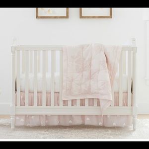 Pottery Barn Kids Monique Lhuillier Ethereal Butterfly Crib/Toddler Bed Quilt